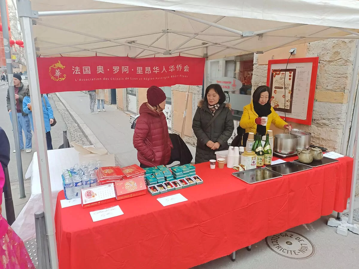 stand association des Chinois de Lyon